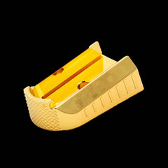 1911 Mec-Gar and Bul Armory solid brass magazine base pad, product photo 4 of 4