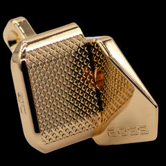 Large wide adjustable aluminium thumb rest for 1911 and 2011 — side profile view