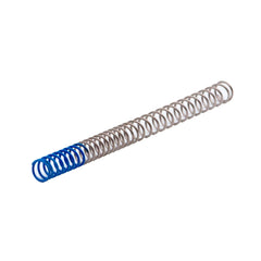 Spring steel progressive recoil spring for 1911 and 2011 pistols — extra detail shot