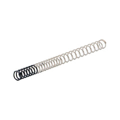 Spring steel progressive recoil spring for 1911 and 2011 pistols — additional detail view
