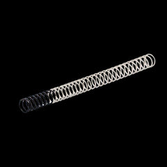 Spring steel progressive recoil spring for 1911 and 2011 pistols — side profile view
