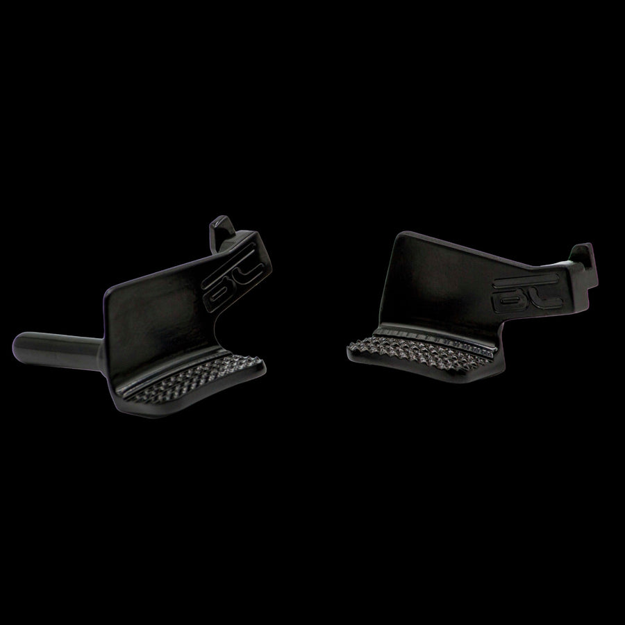 Boss Components 2011 slide stop thumb rest Black finish for USPSA Limited competition