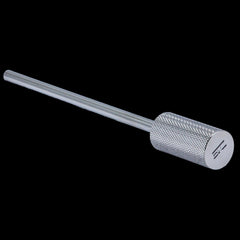Two-piece threaded brass squib rod for clearing barrel obstructions in pistol and rifle calibres