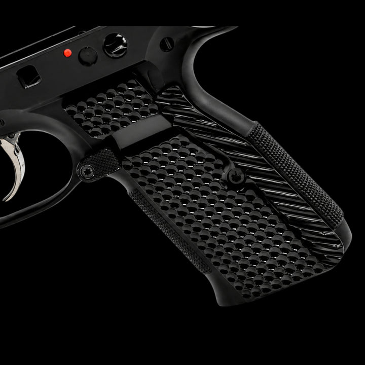 CZ Shadow 2 Full-Length Brass Palmswell Grips