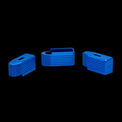 Aluminium .223 plus five magazine extension for Magpul PMAG — top-down view