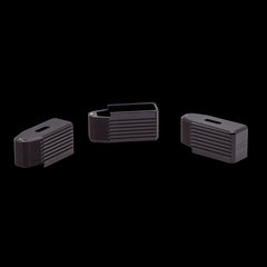Aluminium .223 plus five magazine extension for Magpul PMAG — close-up detail