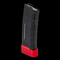 CNC aluminium .308 plus five magazine extension base pad for Magpul PMAG Gen III magazines