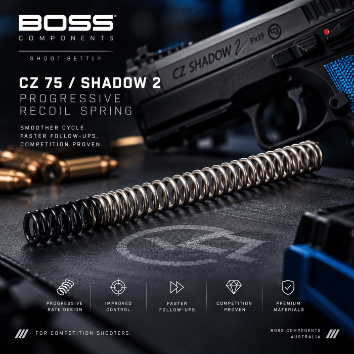CZ 75/Shadow 2 Progressive Recoil Spring - Boss Components - competition spring - CZ 75