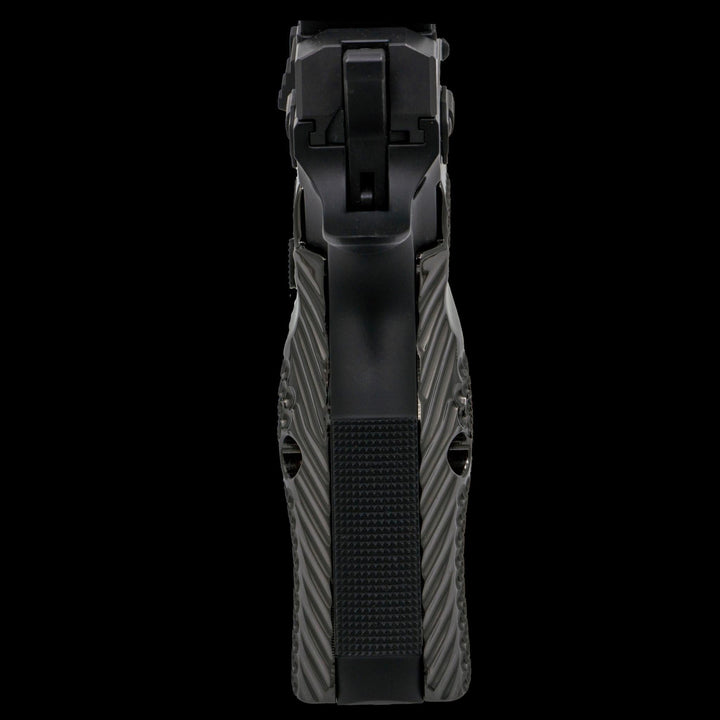 CZ Shadow 2 Brass Palm Swell Grips - Boss Components - brass - brass grips