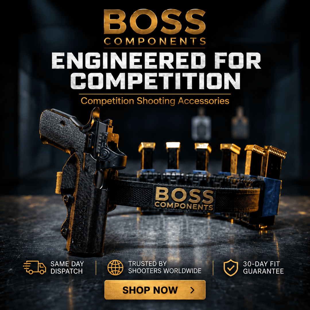 CZ Shadow 2 Full-Length Carbide Palm Swell Grips - Boss Components - aggressive texture - carbide grips