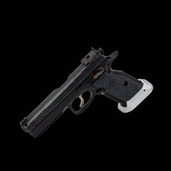 CZ Shadow 2 grips and solid brass magwell matched combo set, product photo 4 of 8