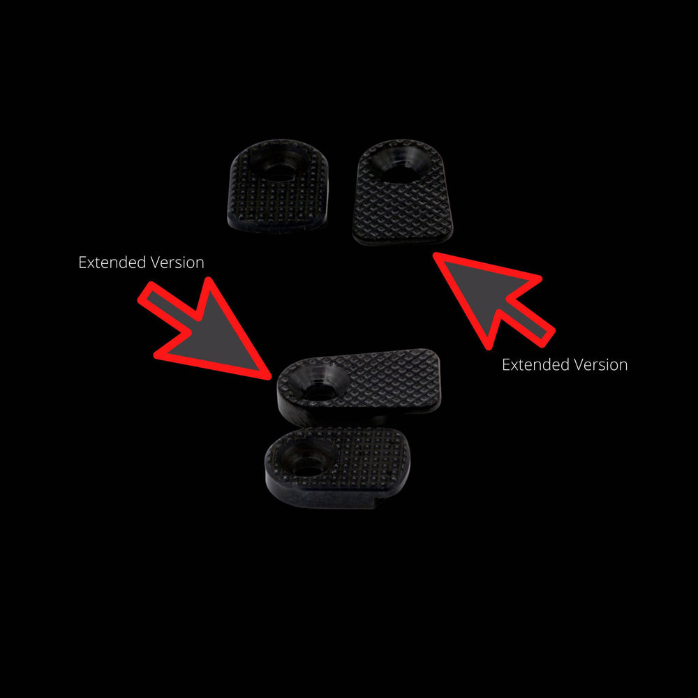 CZ Shadow 2 stainless steel extended magazine release button, product photo 3 of 5