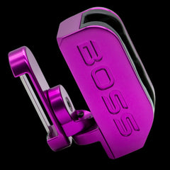 CNC aluminium magnetic competition magazine pouch — further finish detail