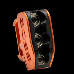 CNC aluminium magnetic competition magazine pouch — alternate close-up angle