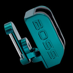 CNC aluminium magnetic competition magazine pouch — further close-up view