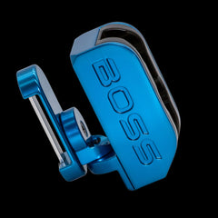 CNC aluminium magnetic competition magazine pouch — additional macro view