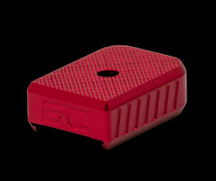 Anodised aluminium Mec-Gar magazine base pad for the CZ Shadow 2 — additional detail view