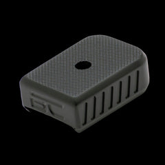 Brass Mec-Gar magazine base pad for the CZ Shadow 2 — additional detail view