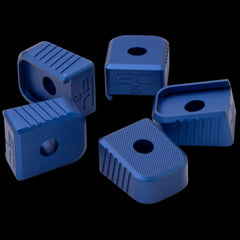 2011 aluminium Open division long magazine base pad, anodised, product photo 4 of 5