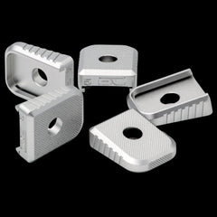 2011 anodised aluminium double stack magazine base pad, product photo 4 of 5