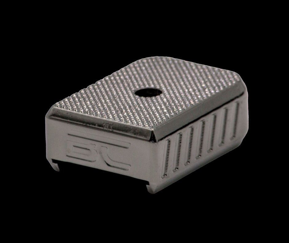 Tanfoglio brass +2 magazine base pad