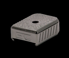 Tanfoglio Stock 2/3 9mm brass +2 capacity magazine base pad, product photo 5 of 6