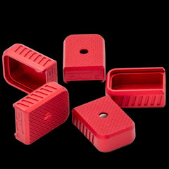 Anodised aluminium magazine base pad for Tanfoglio Stock 2 and Stock 3 9mm magazines